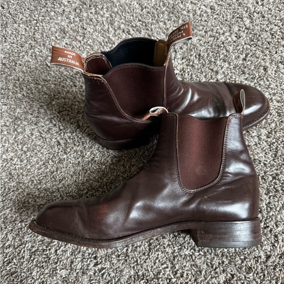 R.M. WILLIAMS brown Leather Ankle Boots - Picture 5 of 13